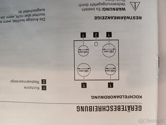 Predám čisto novú indukčnu varnú dosku. Zanussi ZHDN640x. - 7