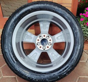 alu R17 5x112, senzory, zimné 225/50, orig. Mercedes C - 7