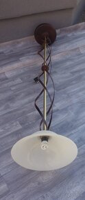 Lampa stojanová – keramické tienidlo .Cena za 1 ks . - 7