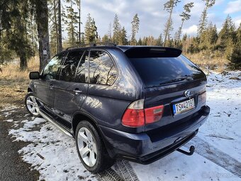 Bmw x5 e53 160kw 6.st. automat, Toledoblau - 7