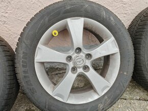 Zimné pneumatiky 225/55 R17 Mazda Disky 5x114,3 R17 - 7