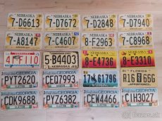 Americké SPZ Licence plate  originál použité stare znacky - 7