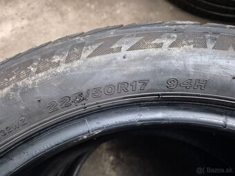 225/50 r17 zimné 2 ks BRIDGESTONE dezén 5 mm DOT2018 - 7