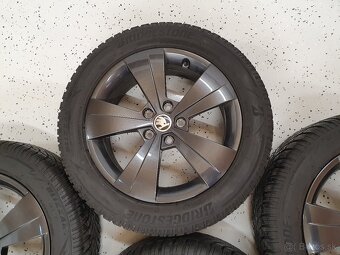 Zimná sada 215/55 r17 + Alu Škoda Triton 5x112 - 7