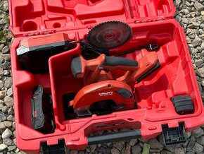 Hilti Nuron Set SC 5ML-22 aku okružná píla, batéria, nab - 7