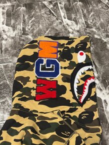 Bape Shark Hoodie Mikina Žltá - 7