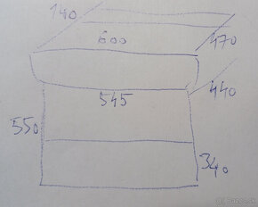 skrinka s umývadlom - šírka 600 mm - 7