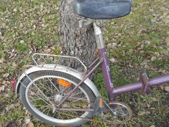 ESKA skladačka, mestský retro bicykel na fotke - 7