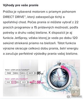 Automatická práčka LG - 7