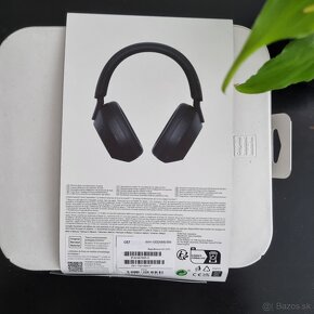 Bezdrôtové slúchadlá - Sony WH1000XM5 čierne - 7