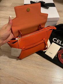 Celine micro belt bag s balením - oranžová (CE1) - 7