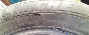 2 ks zimných pneu Michelin Alpin 195/65 R15 - 7