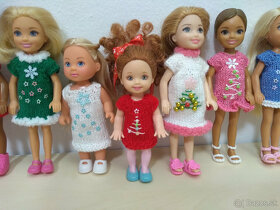 Rôzne šaty pre bábiky barbie Kelly CHELSEA ken e - 7
