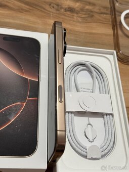 Predám Apple IPhone 16 PRO 128GB Dezert Titan Stav nového - 7