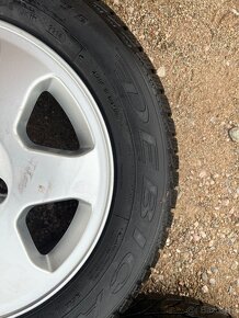 Hliníkove disky so zimnými pneu. 5x110 R15, 195/65 R15 OPEL - 7