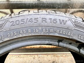 185/50 r16, 205/45 r16 letné - 7