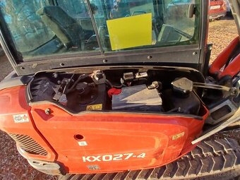 Minibager minirypadlo kubota kx 27-4. - 7