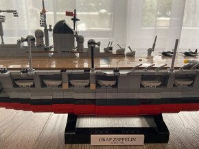 LEGO stavebnice COBI: Bismarck+Graf Zeppelin+Jas Gripen C - 7