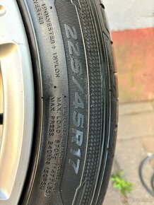 Disky audi a letné plenumatiky 5x112 225/45 R17 - 7