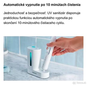 Philips Sonicare nabijacka a UV saniter - 7