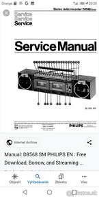 PHILIPS compo soundMachine STEREO wide 220v+Batérie - 7