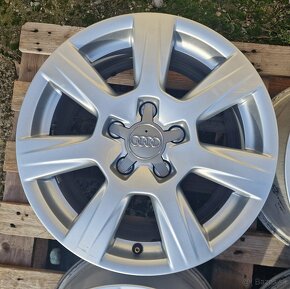 ORIGINÁL AUDI HLINÍKOVÉ DISKY 5x112 R16 - 7