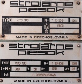 lis ohraňovací CTO 160 - 7