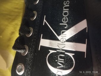 calvin Klein nízke pánske tenisky 43-44  - nenosené - 7