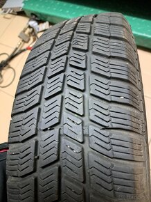 Predám plechové disky 4x100 r15 zimné pneumatiky 175/65 r15 - 7