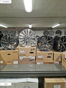 Mercedes A,B,CLA,C,E alu disky 8Jx18 ET45 5x112 1248 - 7