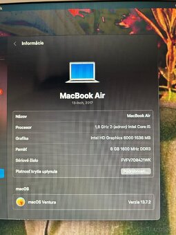 Macbook Air 2017 - 7