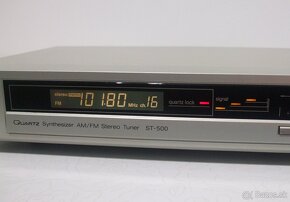 Tuner TECHNICS ST-500 strieborny = vyroba Japan - 7