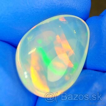 Drahý opál 3,80cts freeform WELO ETIOPIA - 7