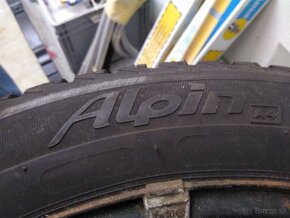 zimné pneumatiky MICHELIN ALPIN A4 na plechových diskoch - 7