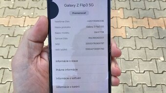 Samsung Galaxy Z Flip 3 - fľaky na lcd, funkčný - 7