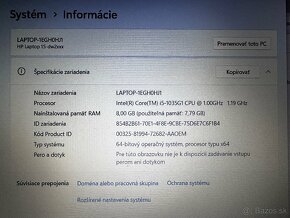 HP laptop 15-dw2601nc - 7