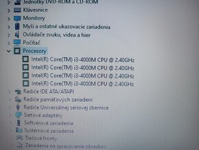 predám Fujitsu Lifebook A544-Intel corei3 -4gb ram -bez bat. - 7