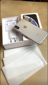 iPhone Xs Silver BATERIE 100% TOP - 7