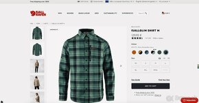 Treková košeľa Fjallraven Fjallglim Shirt LS M - 7