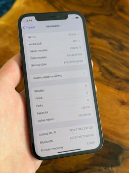 iPhone 12 128gb čierny 100% bateria - 7