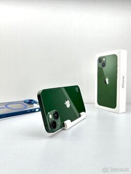 iPhone 13 GREEN ORIGINÁL STAV PRÍSLUŠENSTVO - 7