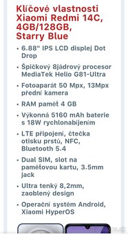 Lacno Xiaomi redmi 14C dual blue - 7