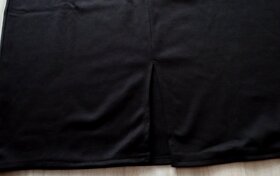 PeeKaBoo Čierno-biele vzorované šaty + bolero, v. L - 7