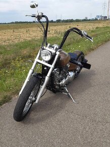 YAMAHA 650 Dragstar bobber - zimná cena - 7