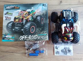 RC Monster Truck iBlivers 1:16 s dymovým efektom - 7