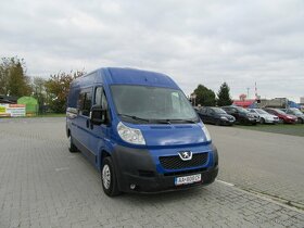 Peugeot Boxer L3 H2 -Garáž, postel, kúrenie,TV, 5miest - 7