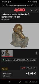 Zahradny aj obývačkovy Budha - 7