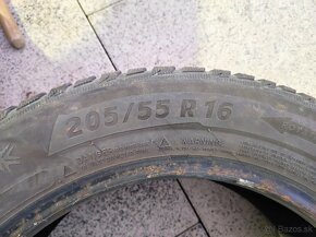 pneu 4x Michelin Alpine 205/55 R16 dezen 5mm+ - 7