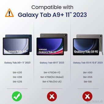 NOVÉ ochranné púzdro pre Samsung Galaxy Tab A9+ Plus - 7