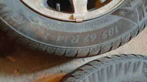 Hliníkove disky elektróny +pneu, 185/65 R14 - 7